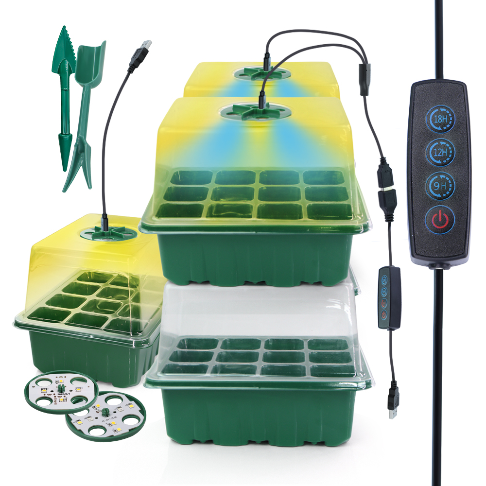 Led Grow Light - LED Nursery Pots with Grow Light