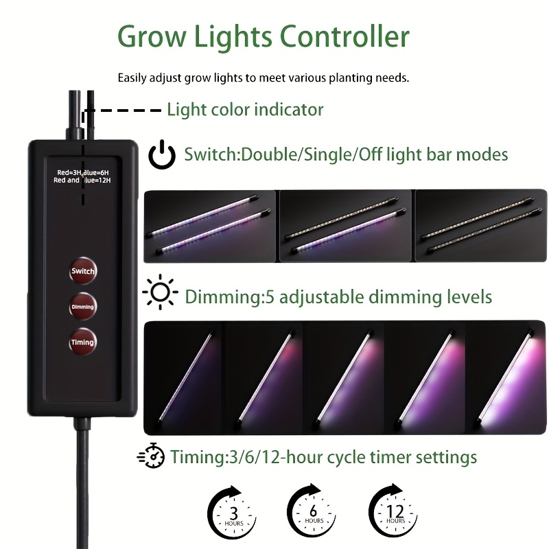36-Cell Seed Starter Tray W/ G - Led Grow Light recension och pris