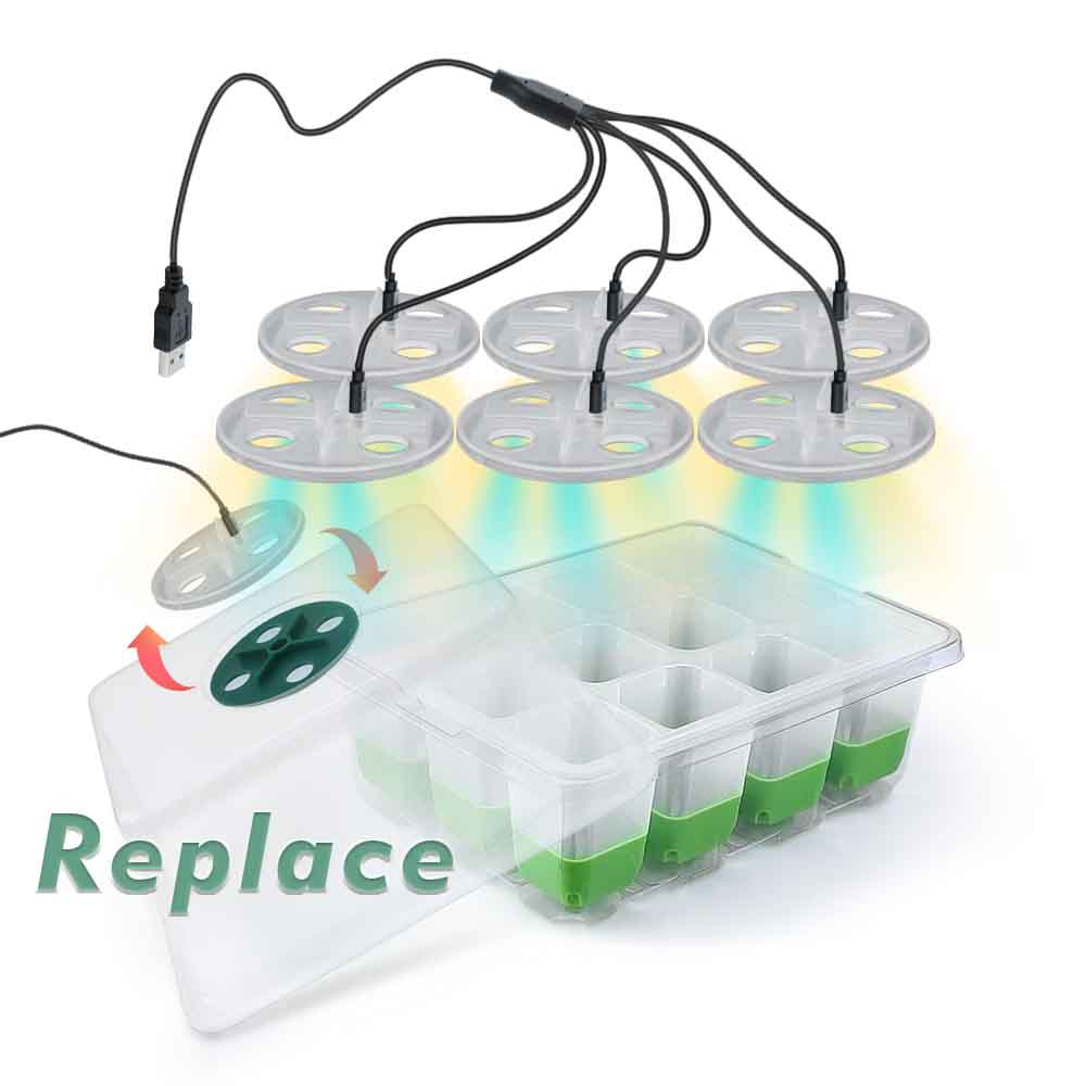 LED Grow Light Seedling Starte - Led Grow Light recension och pris