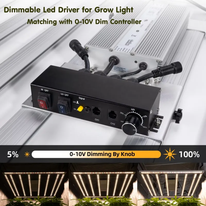600W Grow Light Driver Inventr - Led Grow Light recension och pris