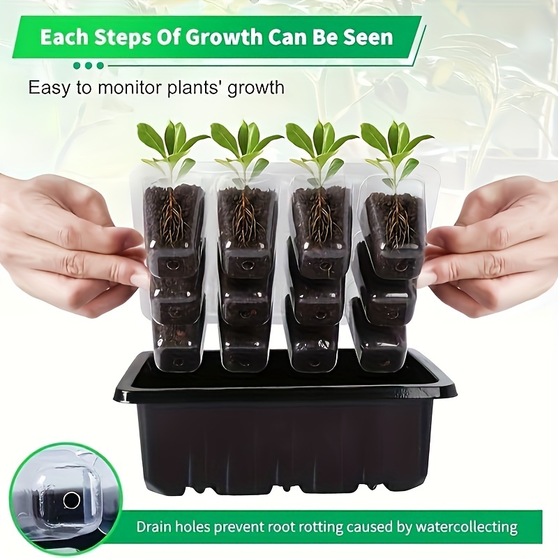 1/2/3-Pack 12/24/36-Cell Seed  - Led Grow Light recension och pris