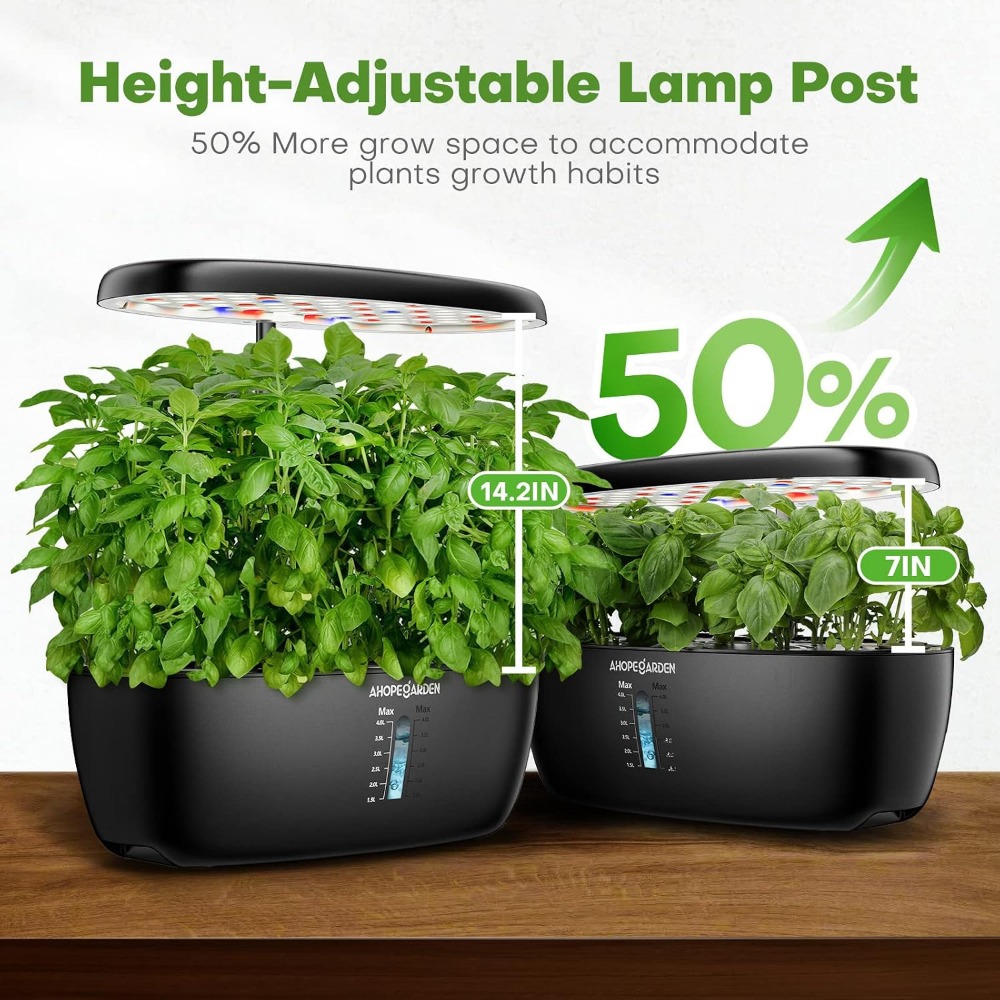 12 Pod Hydroponic Garden with  - Led Grow Light recension och pris